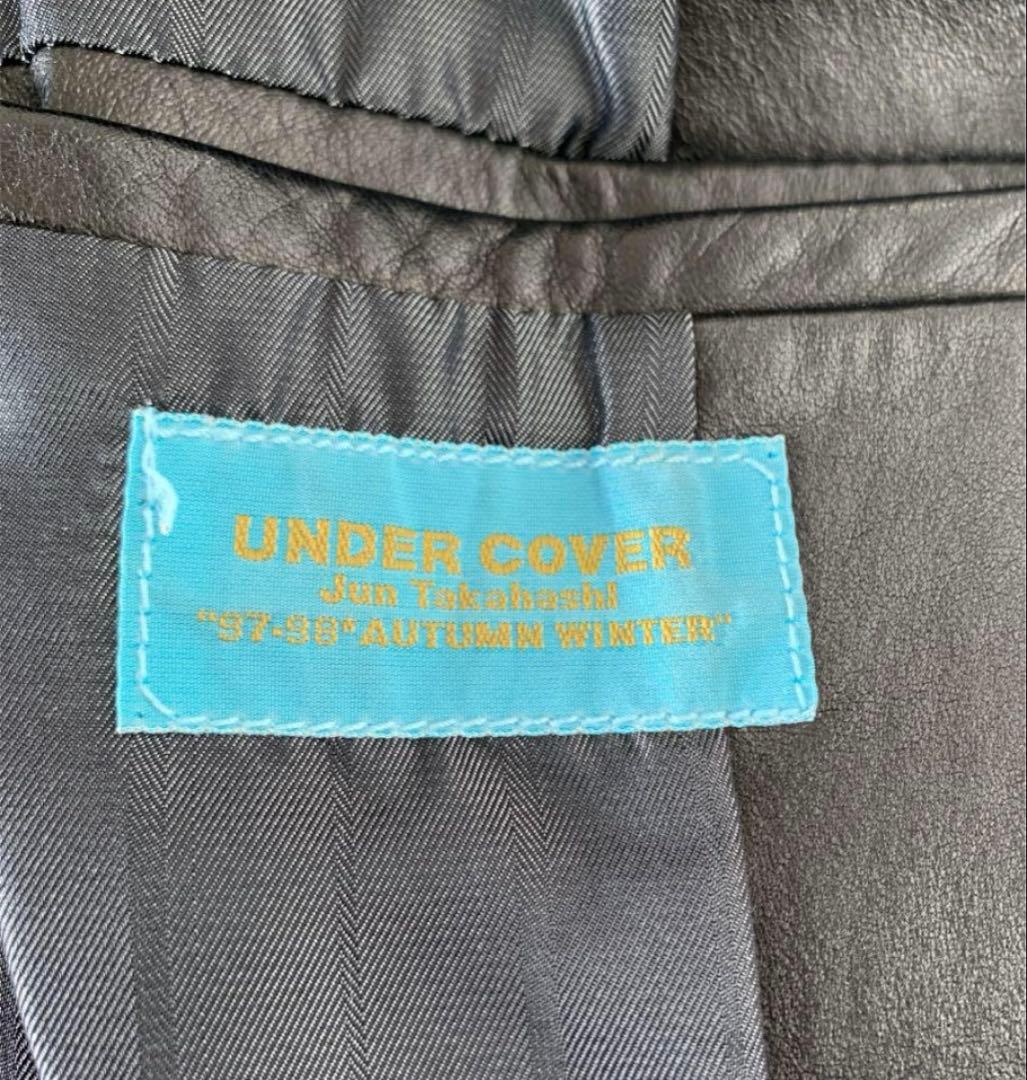 アンダーカバー　UNDER COVER ブリーチ　レザージャケット