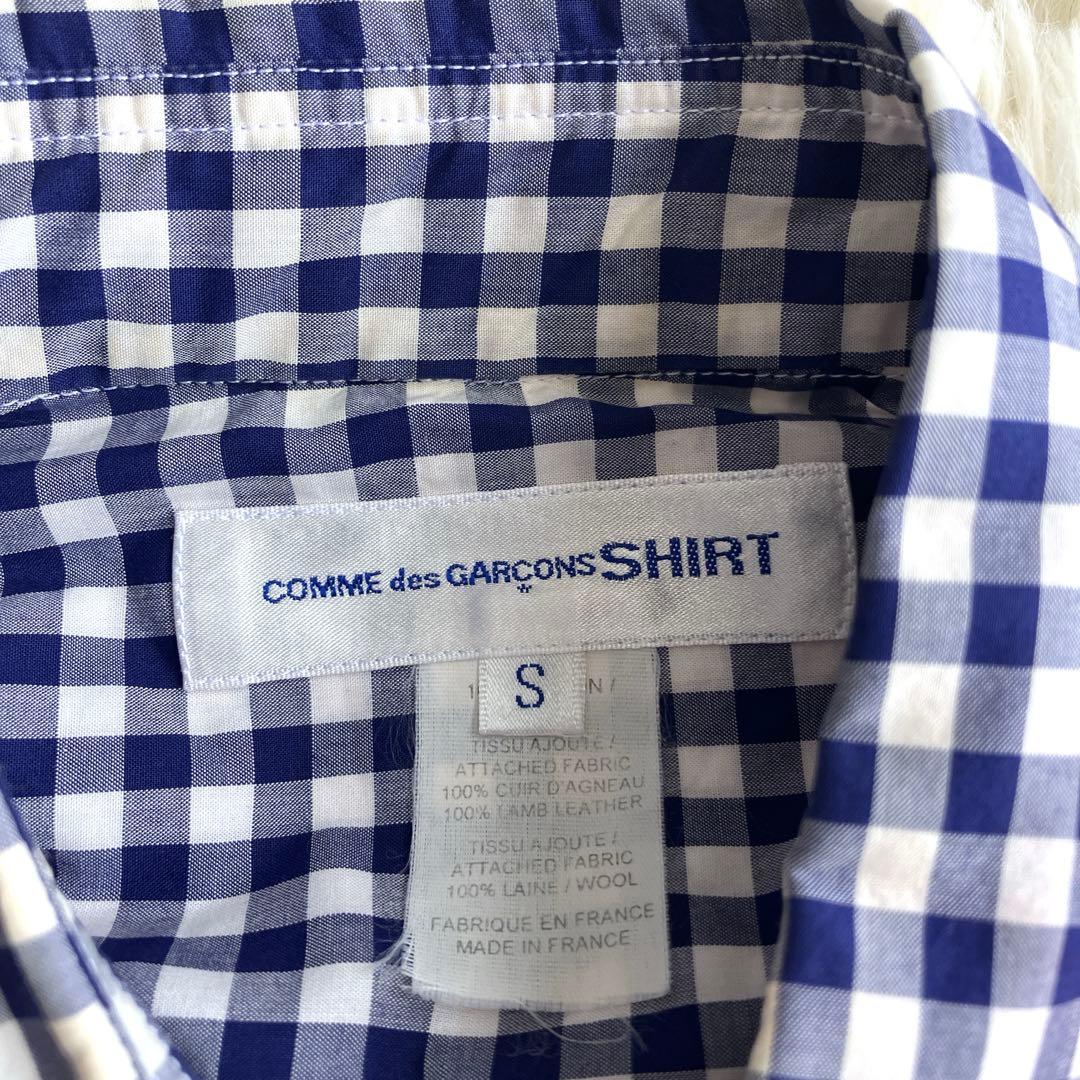 COMME des GARCONS SHIRT パッチワーク プリント 希少