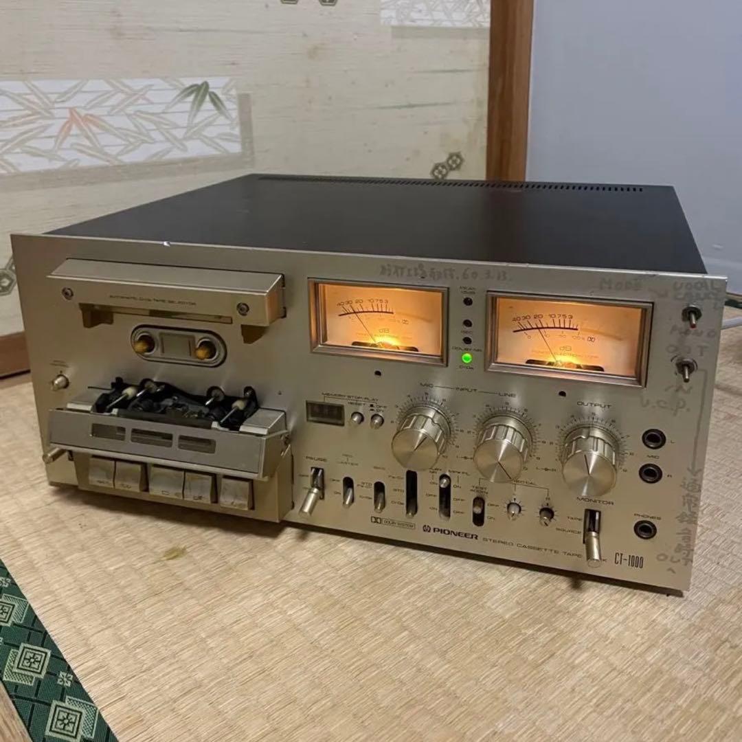 Pioneer パイオニア CT-1000 カセットデッキ ②