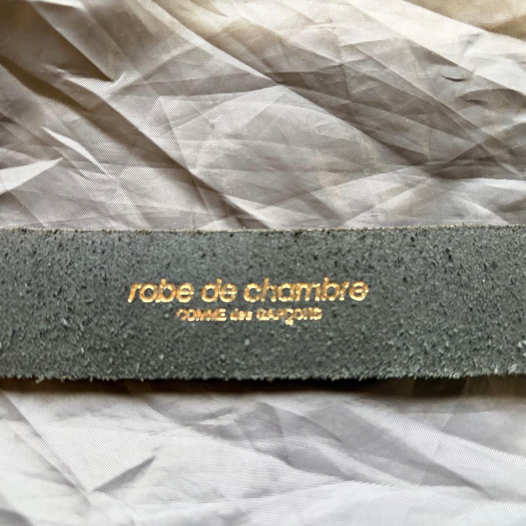 コム デ ギャルソンrobe de chambre ガチャベルト ブラック
