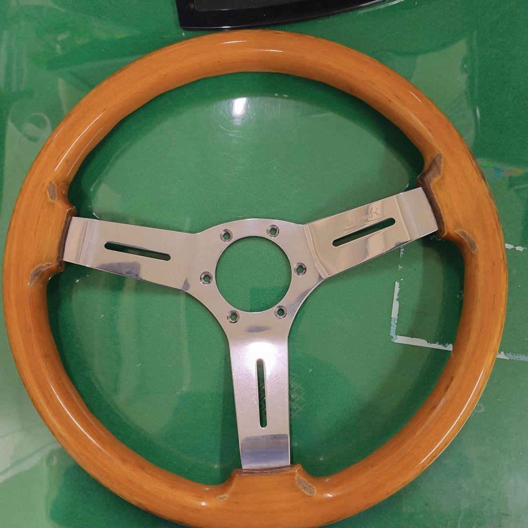 ナルディ ウッド ステアリング 3本スポーク