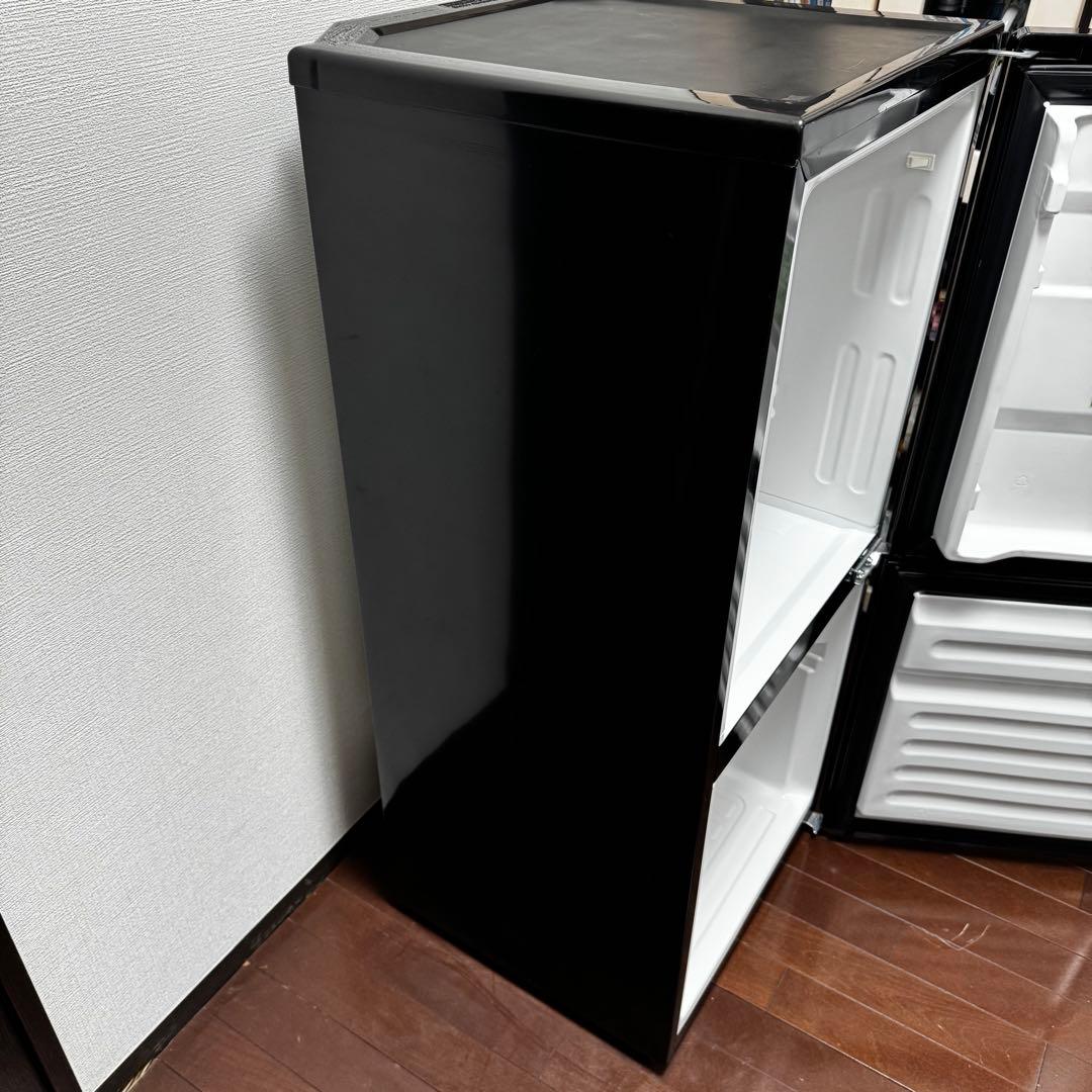 ユーイング U-ING 冷凍冷蔵庫 110 右開き 2ドア ノンフロン