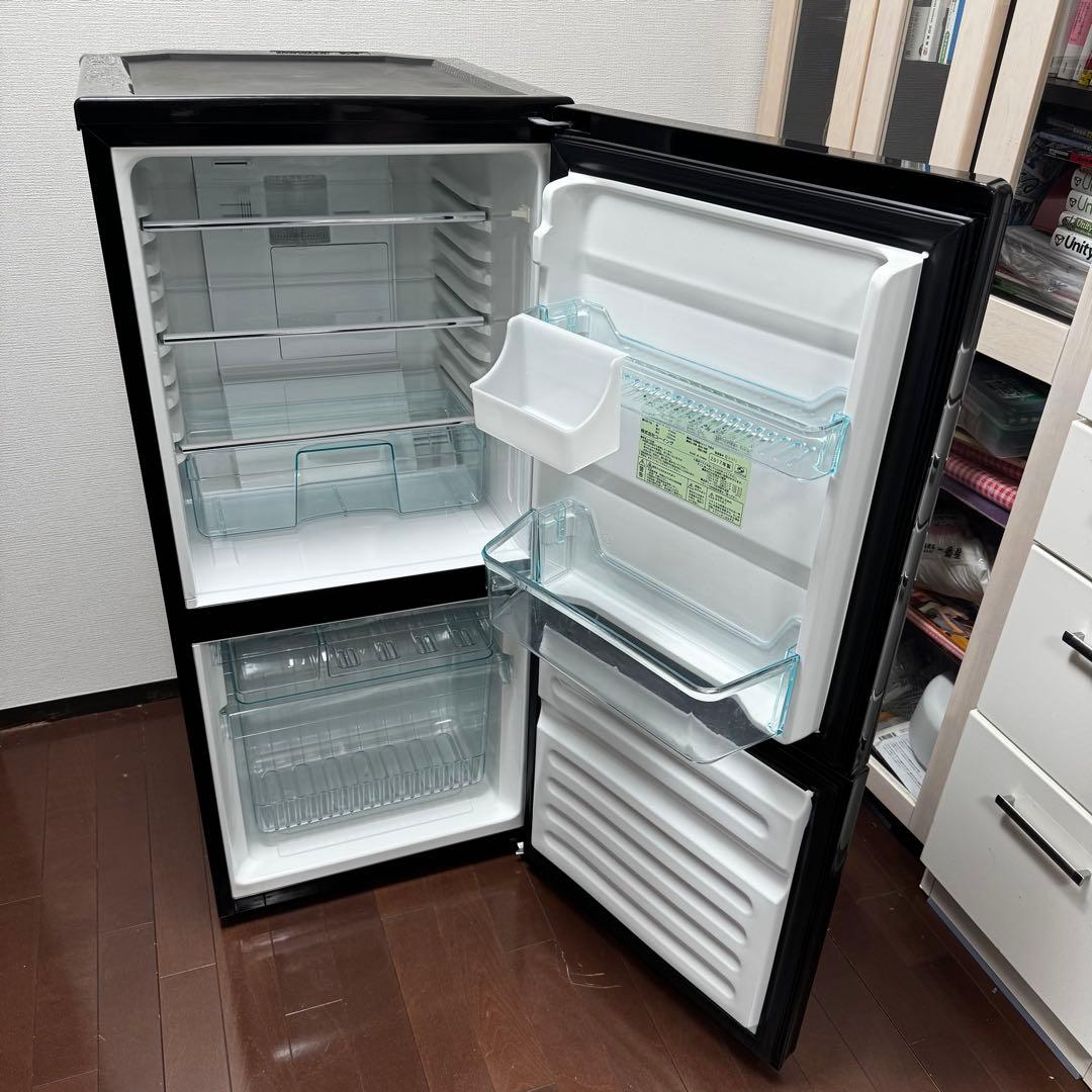 ユーイング U-ING 冷凍冷蔵庫 110 右開き 2ドア ノンフロン