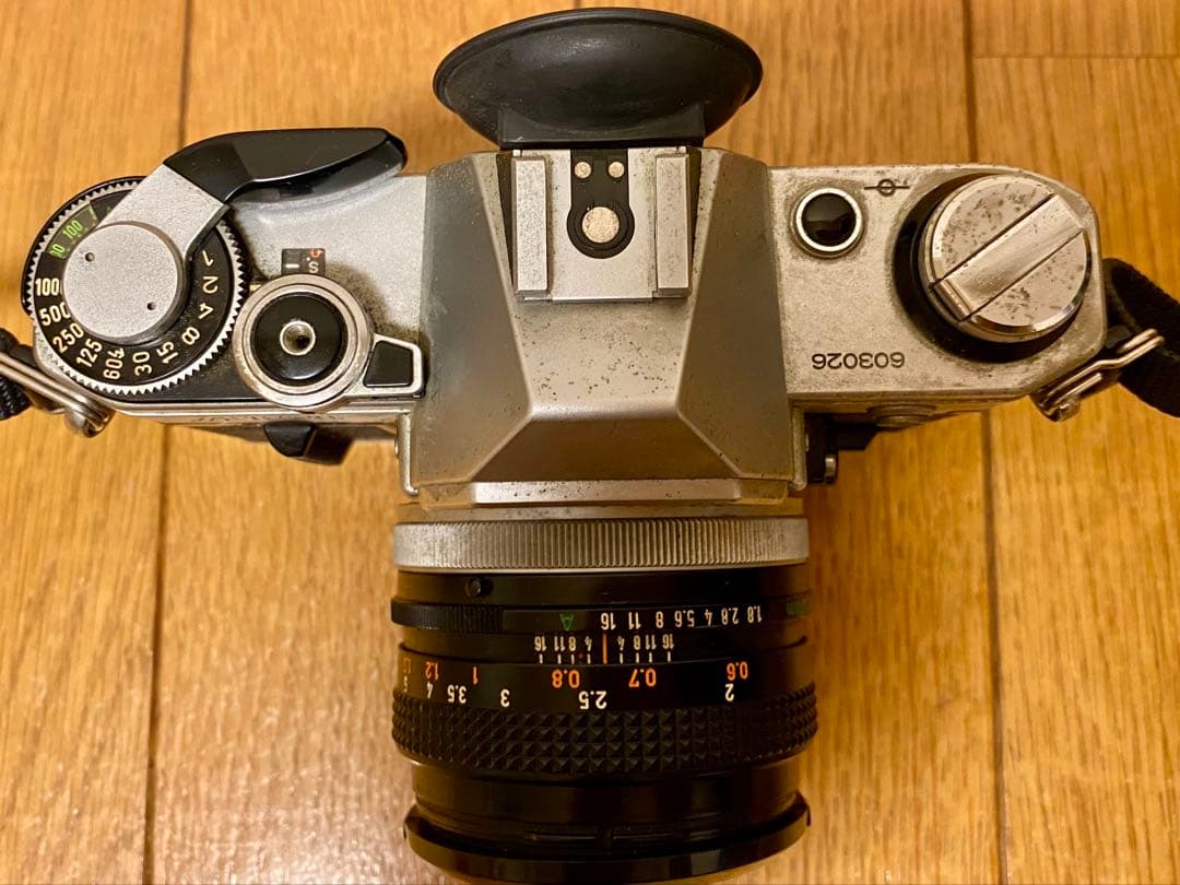 【名機】Canon AE-1 + FD 50mm F1.8 SCワンオーナー