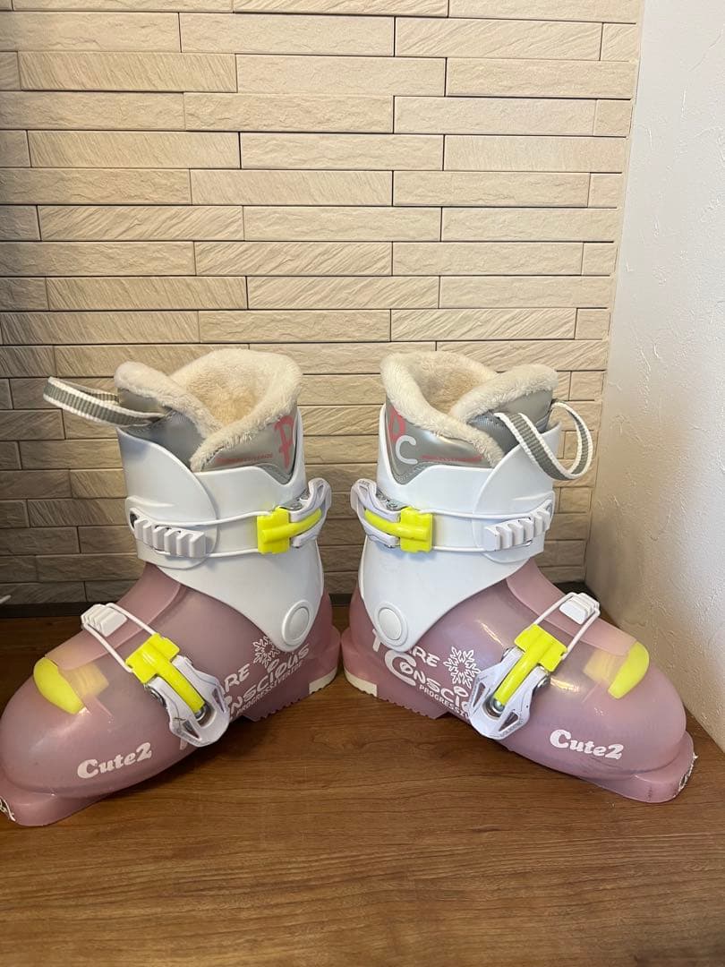 スキー板100 スキー靴19.0　セット　ジュニア