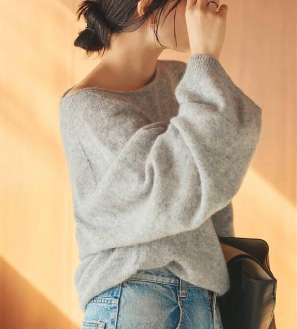 Baby Alpaca ラグラン プルオーバー