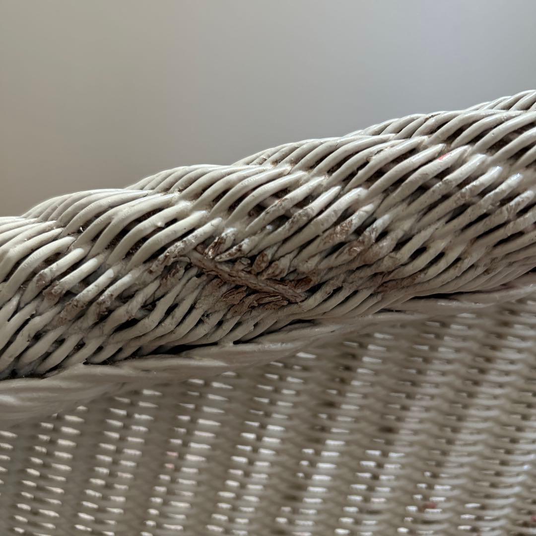 アンティーク　ロイドルームチェア　ホワイト