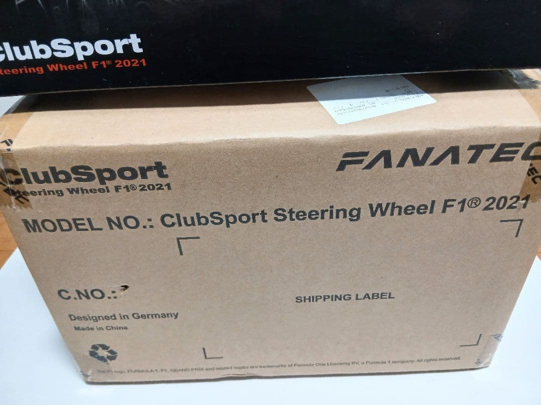 FANATEC Club sport F1 2021 ハンドルコントローラー