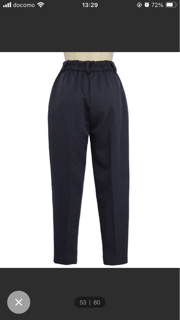 新品未使用】【2点セット】プリーツフレアトップス＆テーパードパンツセットアップ