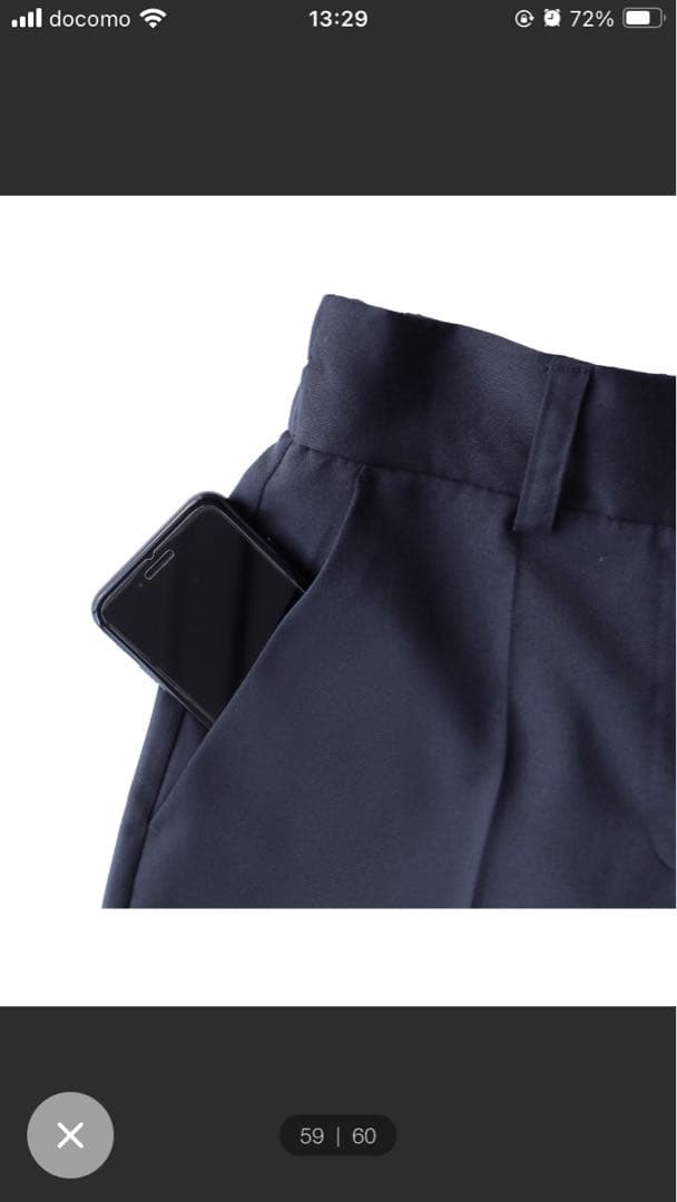 新品未使用】【2点セット】プリーツフレアトップス＆テーパードパンツセットアップ