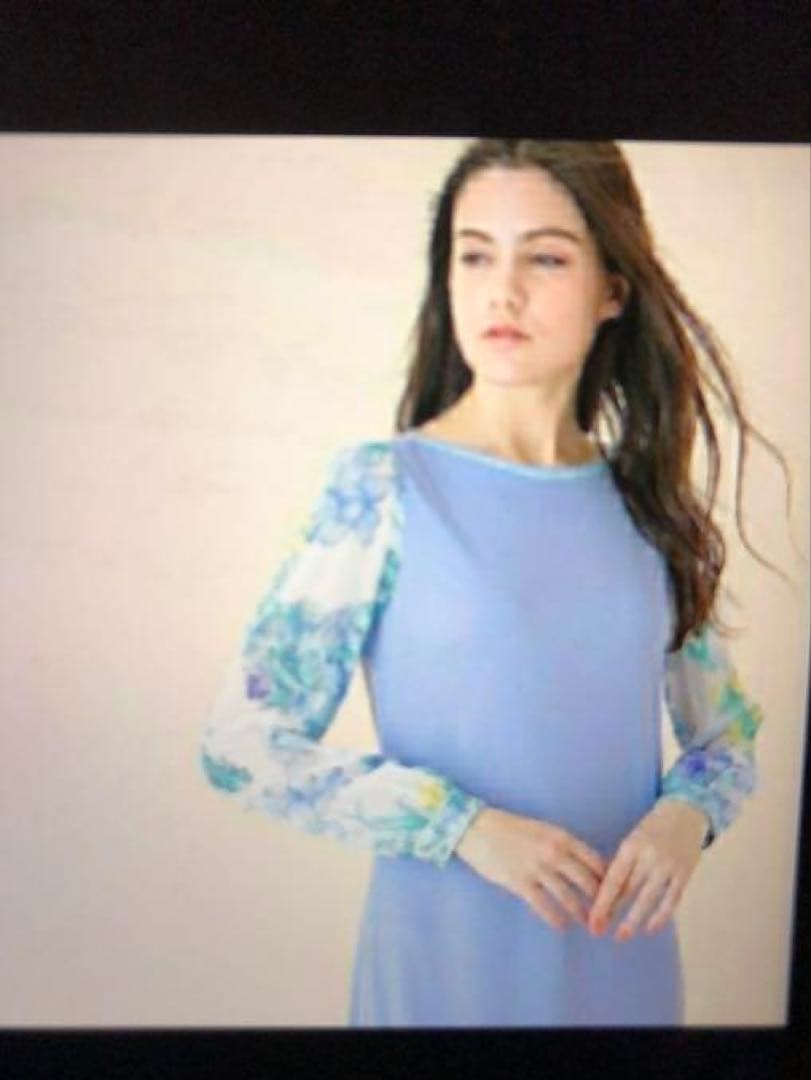 向井亜紀さん着用♪レオナール LEONARD カンカン素材 ワンピース