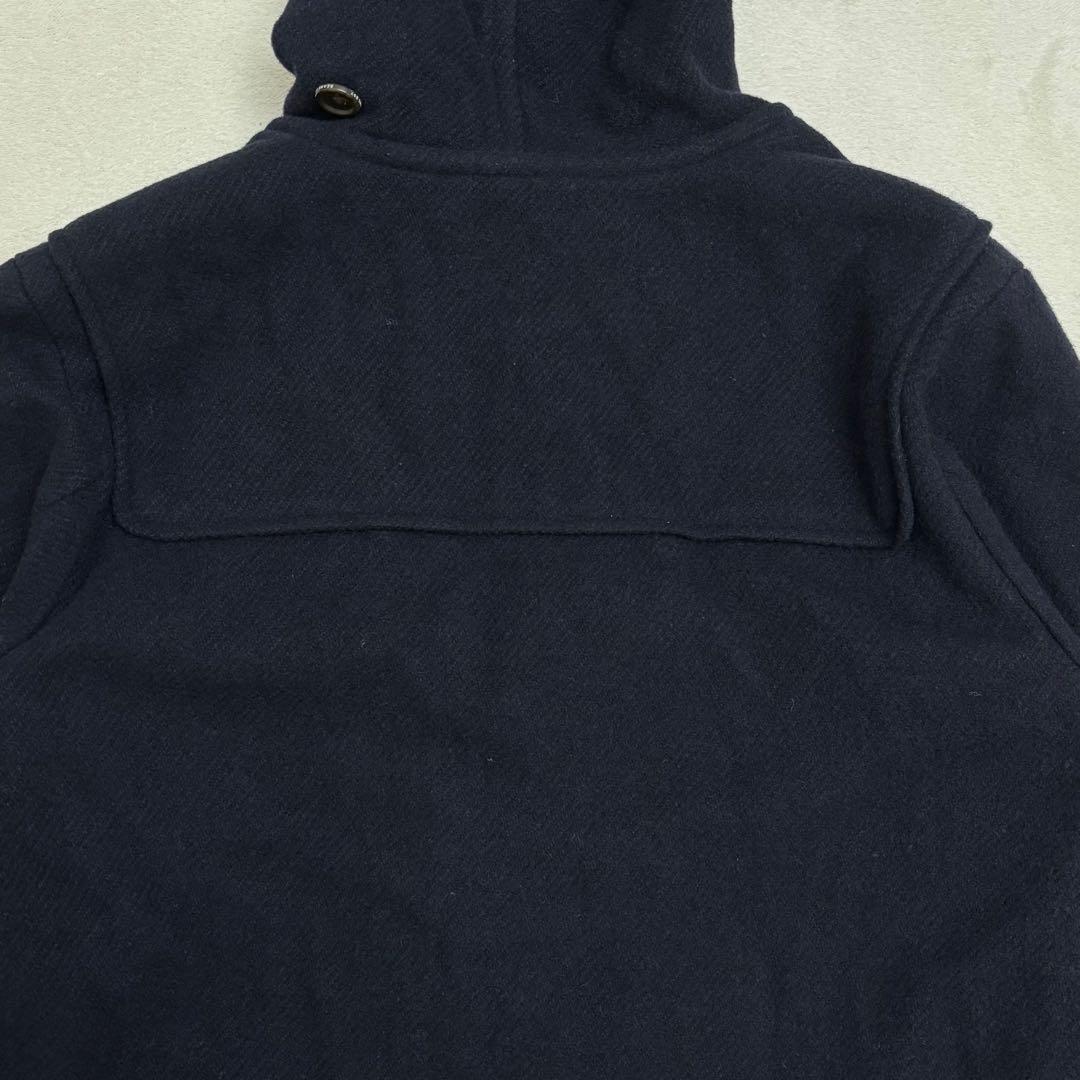 BEAMSBOY ビームスボーイ モッサーロングダッフルコート ネイビー