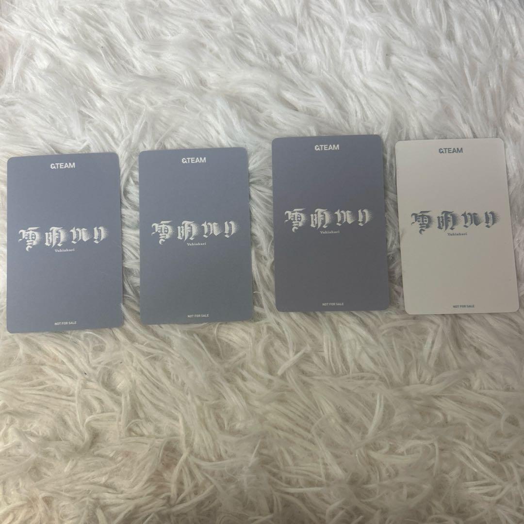 &TEAM EJ 雪明かり LUNÉに届け！ 大好きフォトカード 4枚セット