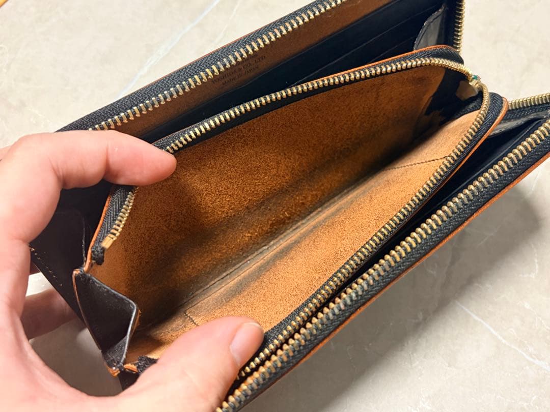 【美品】PORTER FILM ポーター フィルム 長財布 L字ジップ