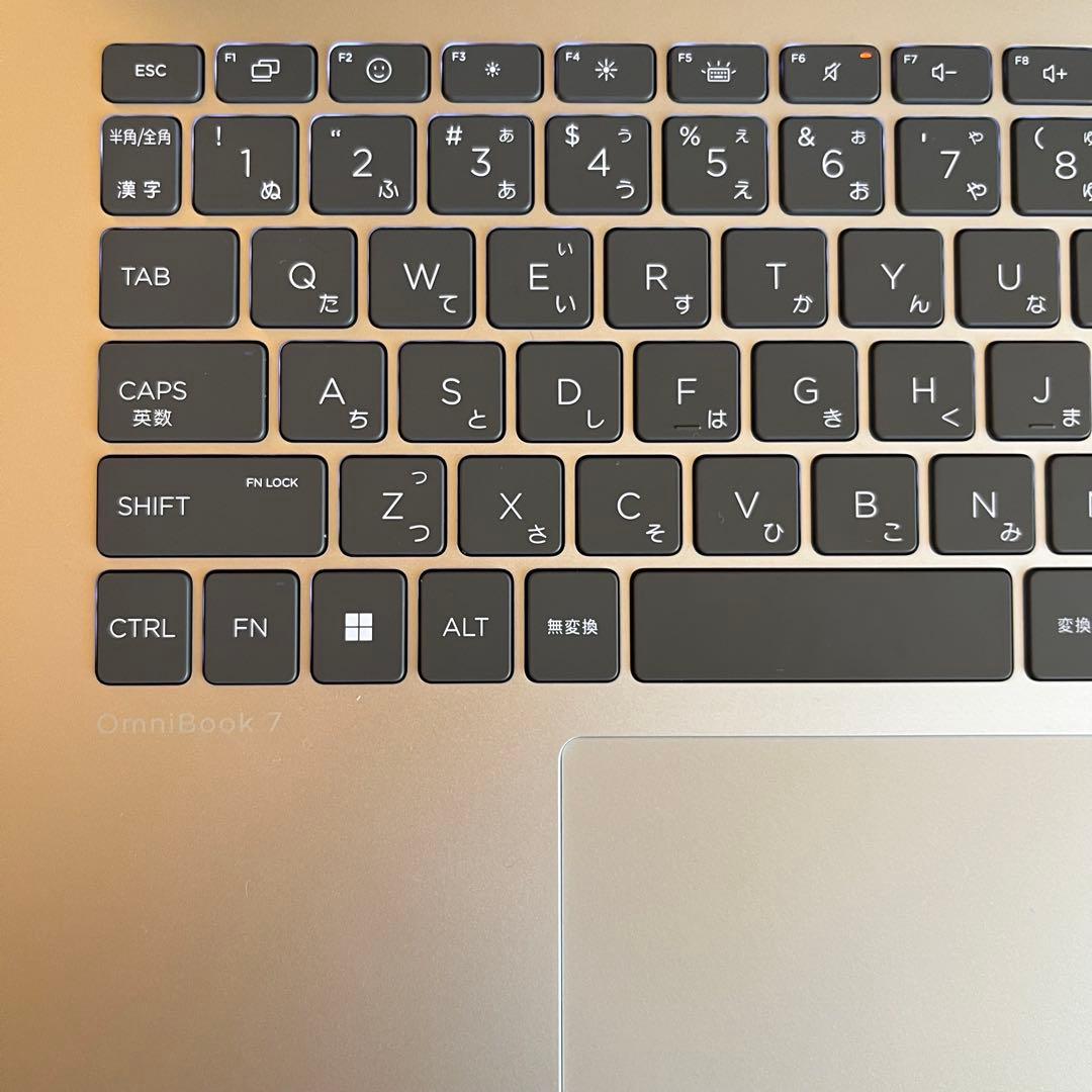 【美品】HP OmniBook7 32GB 1TB Windows11 動作◎