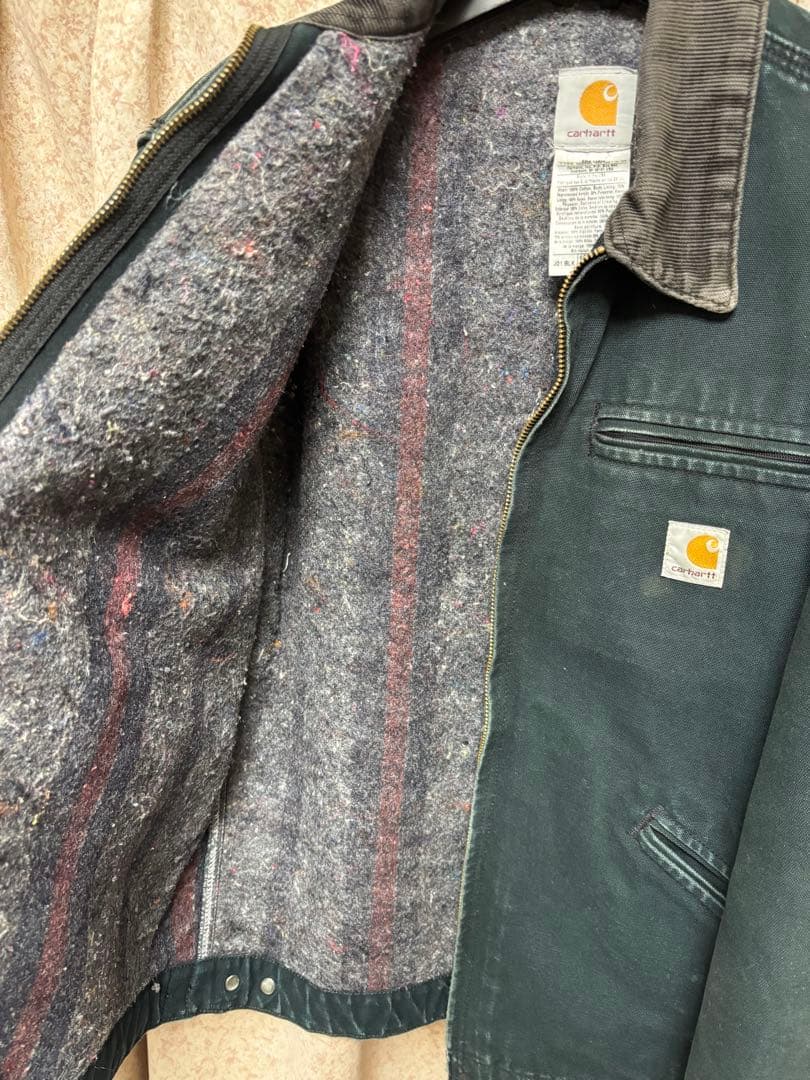 み*様 カーハート　Carhartt デトロイトジャケット　USA製　ブラック