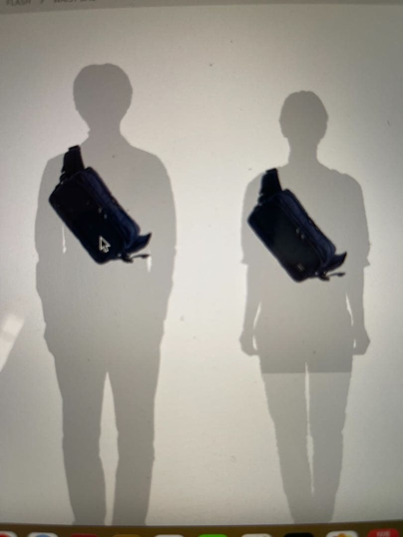 廃盤 PORTER / FLASH WAIST BAG NAVY 極美品