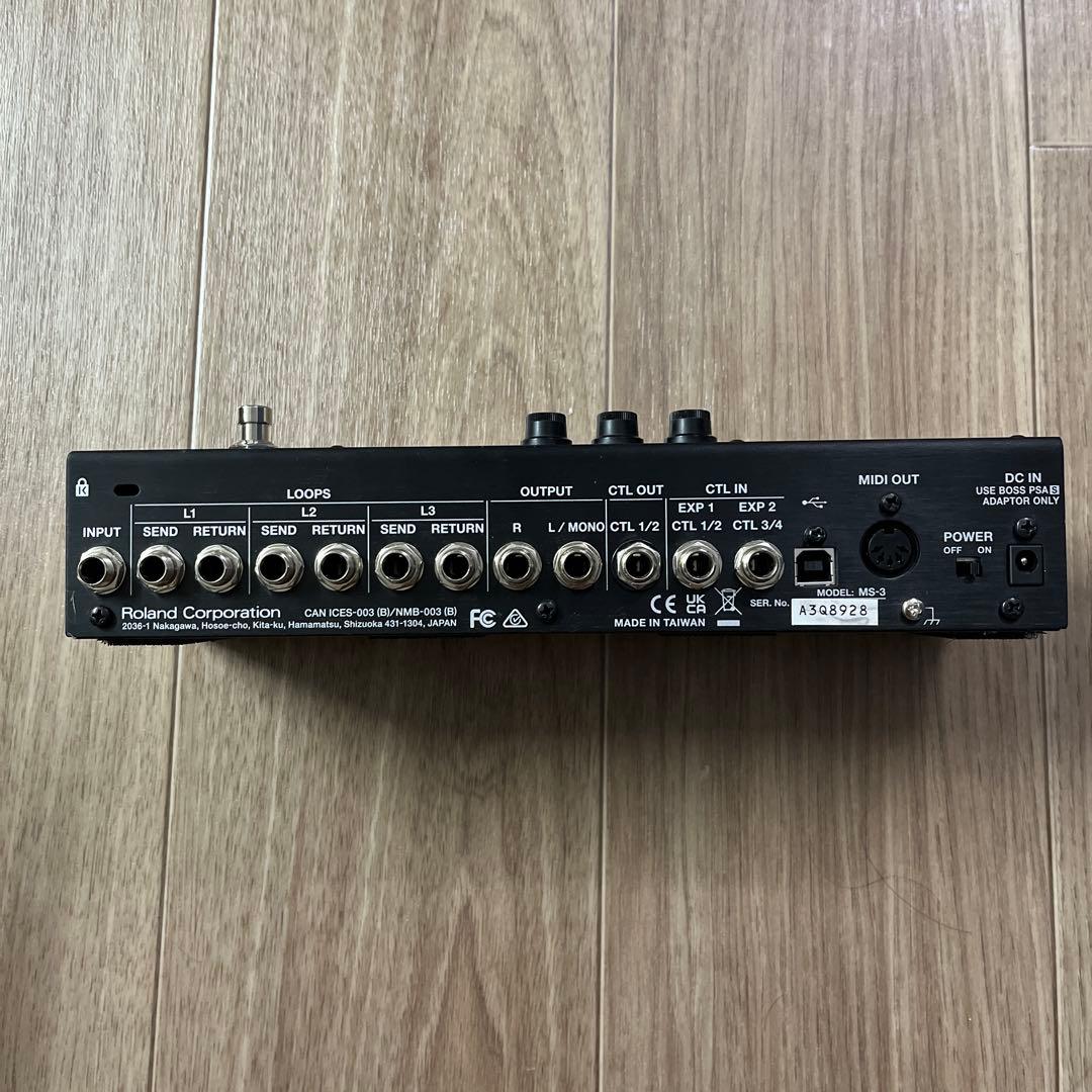 箱無し　BOSS MS3 マルチエフェクター　スイッチャー