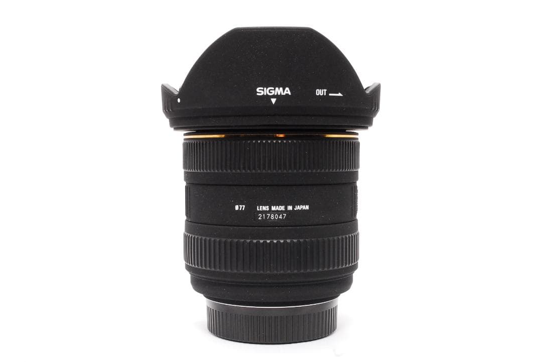 美品 SIGMA 10-20mm F4-5.6 EX DC HSM ニコン用