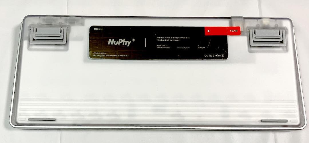 NuPhy Air75 V3 US配列 ホワイト Blush nano