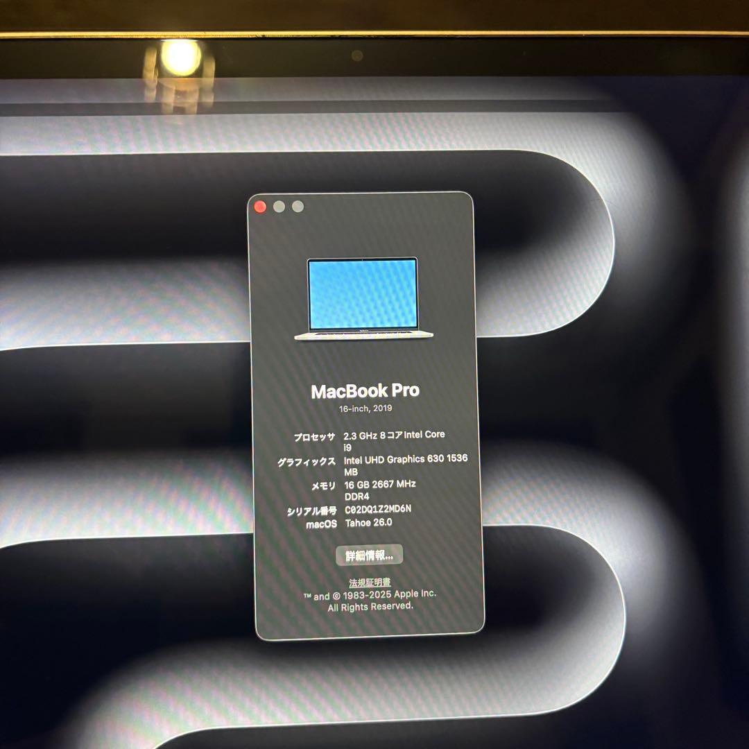 ツ*ヨ様 (美品) MacBook Pro ストレージ1TB 16GB 16in