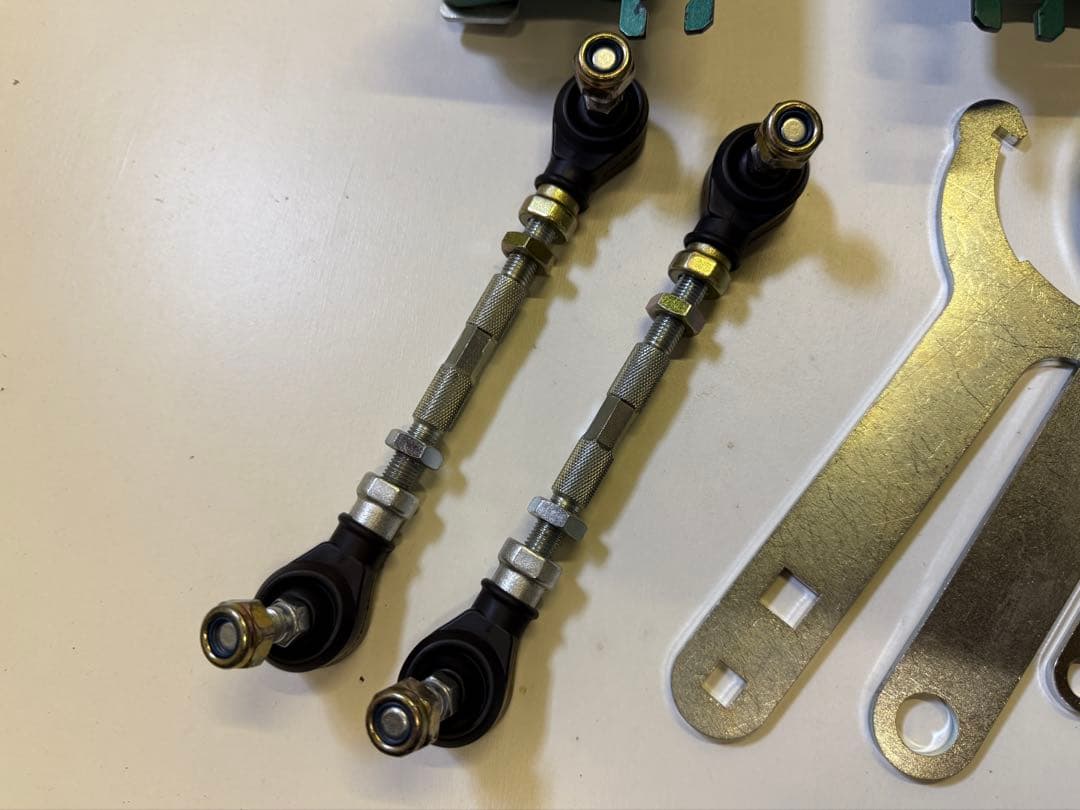 DA64 エブリイ 日正タイヤ ワンオフ 車高調 スズキ