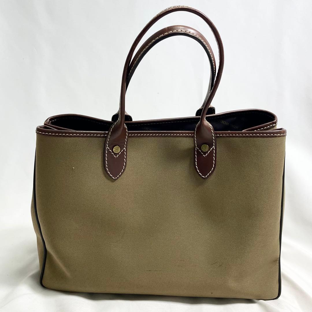 ハンティングワールド トートバッグ サファリトゥディ ロゴ 大容量 多機能 A4