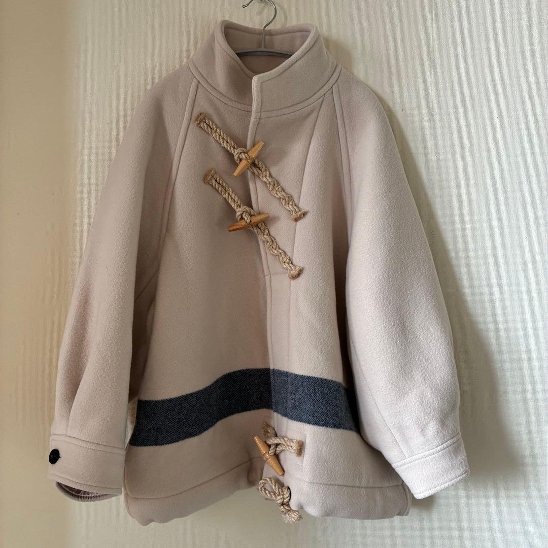 HYKEハイクDOUBLE FACE DUFFLE JACKETダッフル24AW