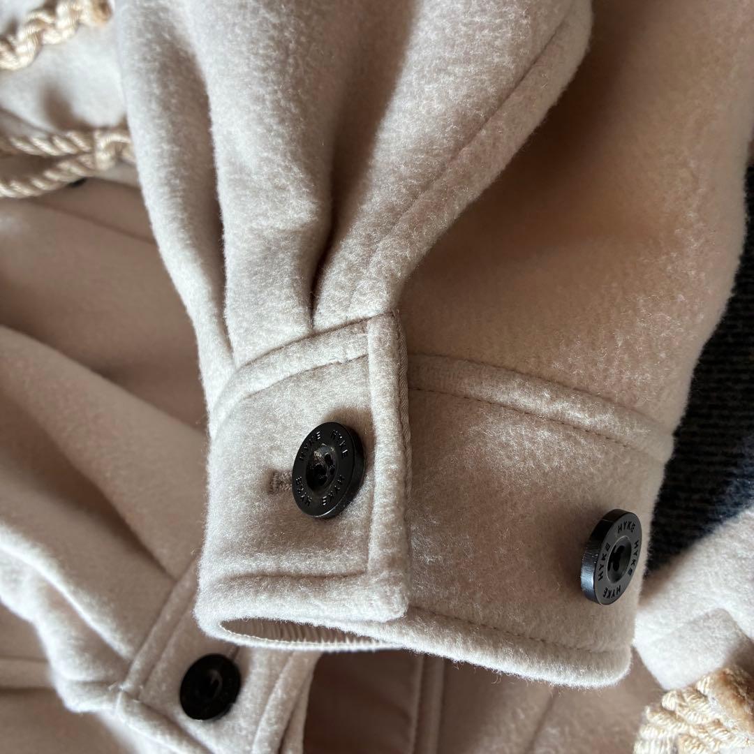 HYKEハイクDOUBLE FACE DUFFLE JACKETダッフル24AW