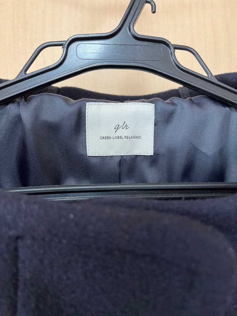 GREEN LABEL RELAXING ネイビー ダッフルコート