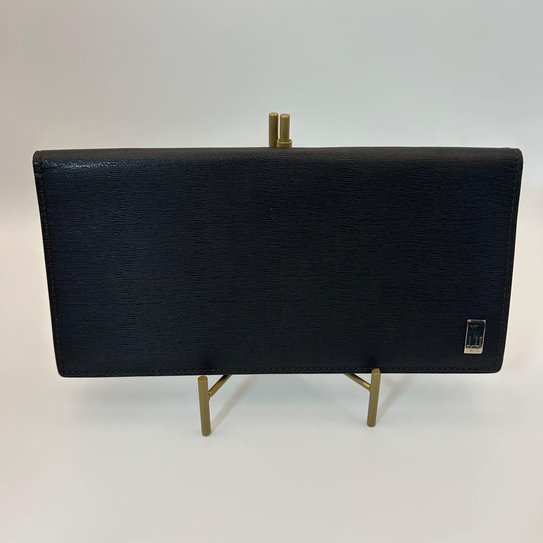 【即購入OK✨】ダンヒル　ブラックレザー 長財布