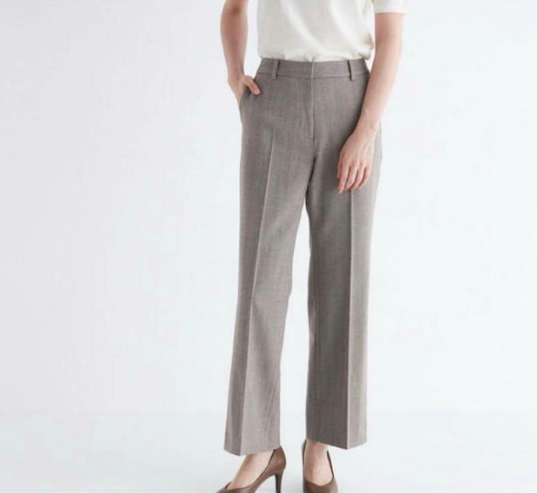 PLST ウールブレンドウォームリザーブダブルジャケット× パンツセット