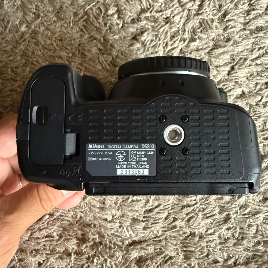 Nikon D5300 ダブルズームキット2 デジタル一眼レフ ブラック