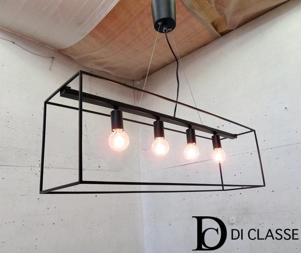 展示品■ディクラッセ■シェナーリオ W■ペンダントライト■4灯■アイアン■