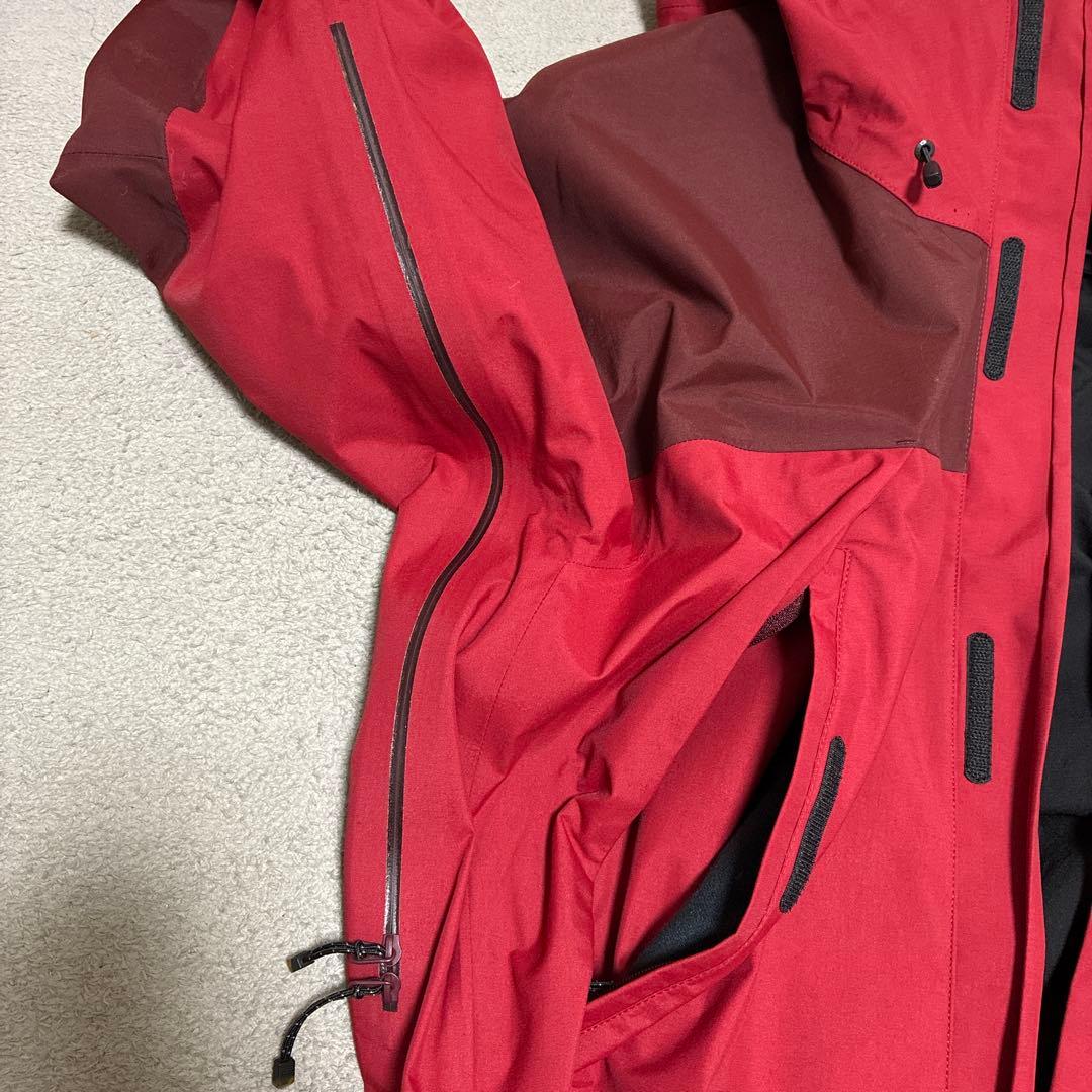 THE NORTH FACE GORE-TEX マウンテンパーカー 赤 Lサイズ