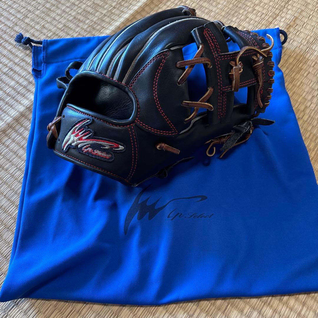 Ip Select野球グローブ 内野手グラブ　袋付き