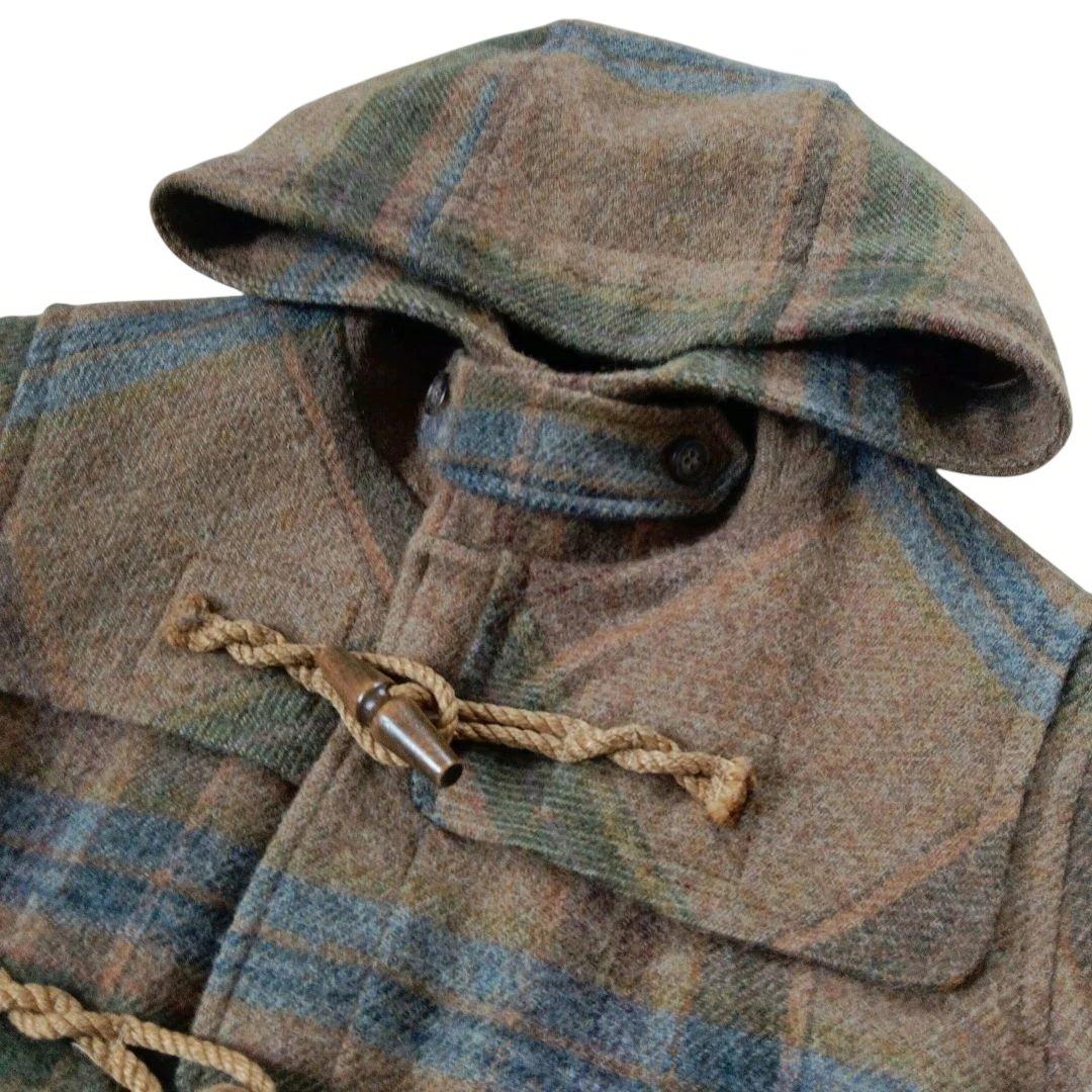 希少美品✨️ラルフローレン ラグビー ウール ダッフルコート チェック柄