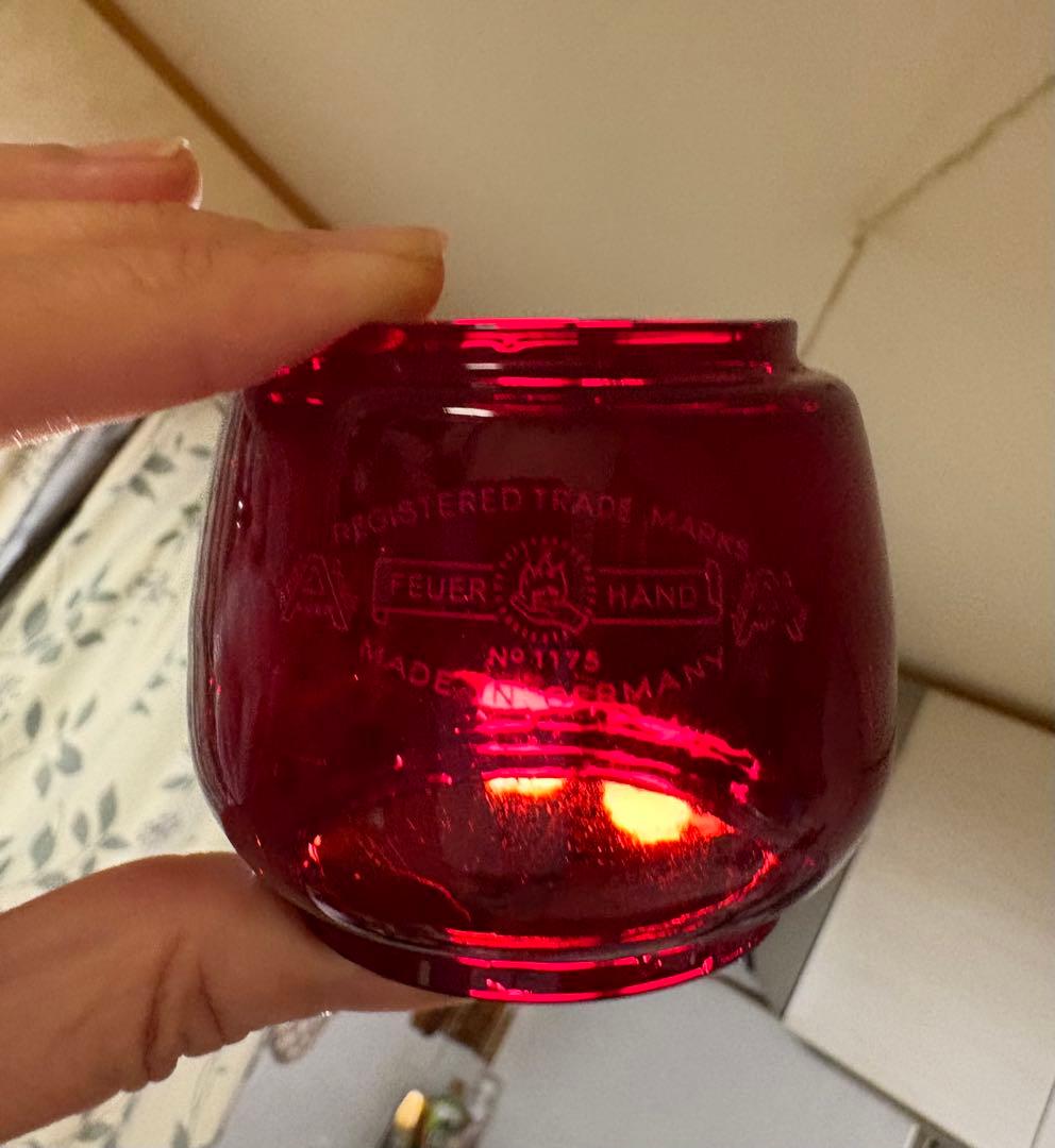 ライト・ランタン FEUERHAND AUER RED GLOBE