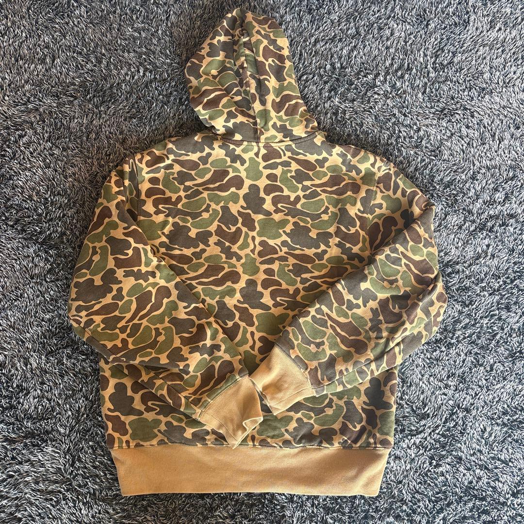 Stussy camo zip up hoodie sサイズ