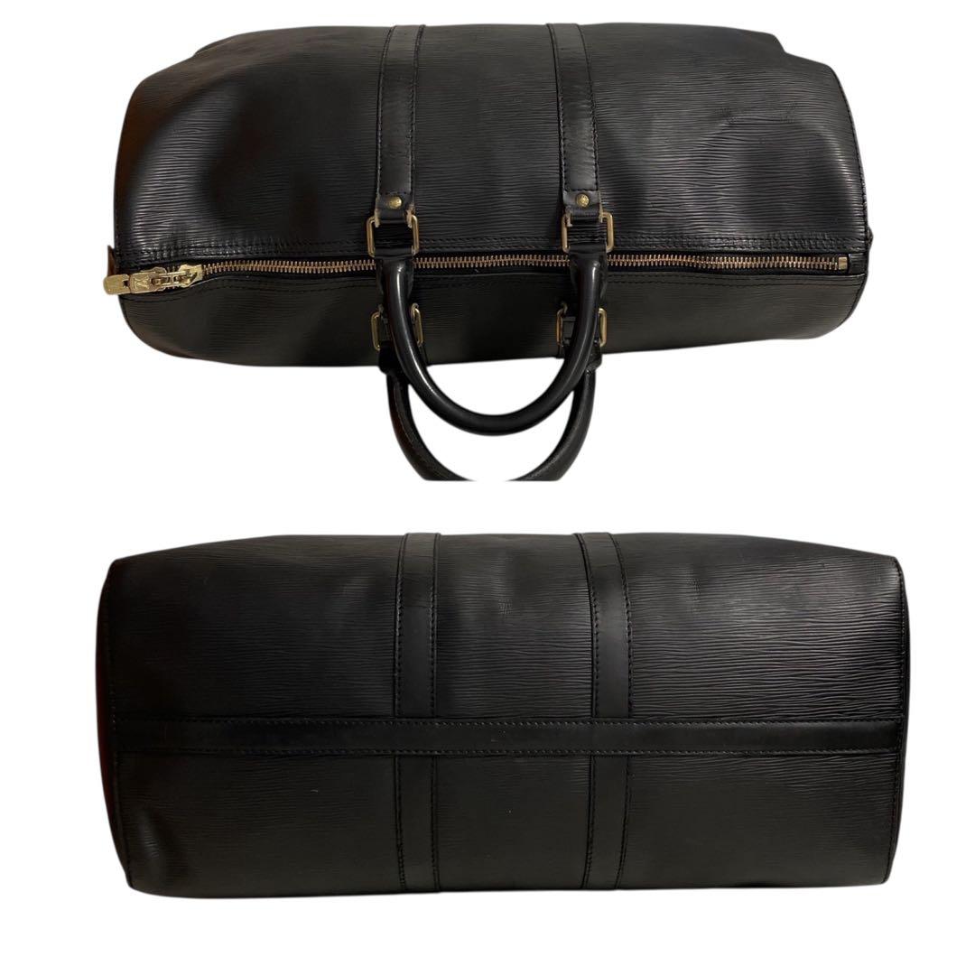 専用　ルイヴィトン　エピ　キーポル45　ボストンバッグ　黒　5372