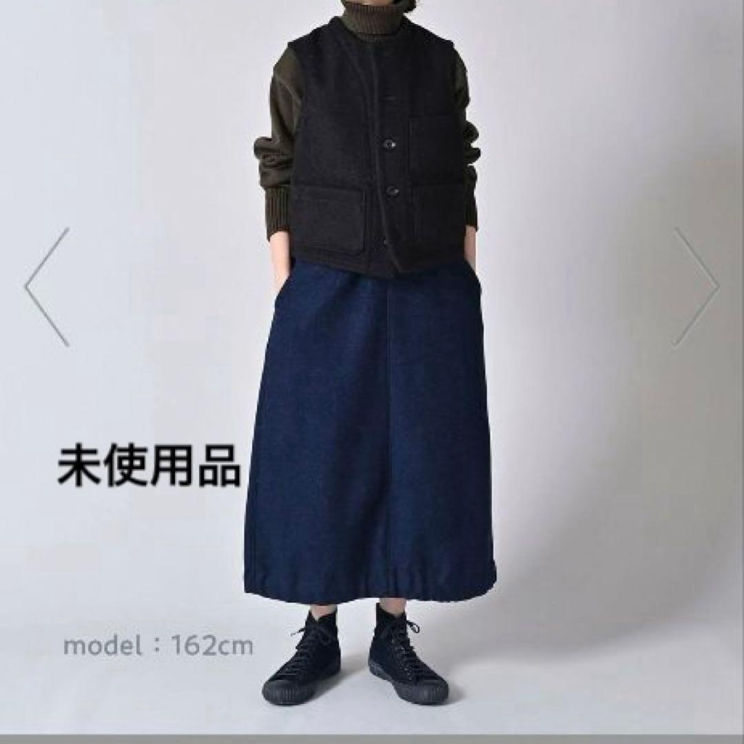 未使用品　45R 45rpm ジャージフラノのスカート