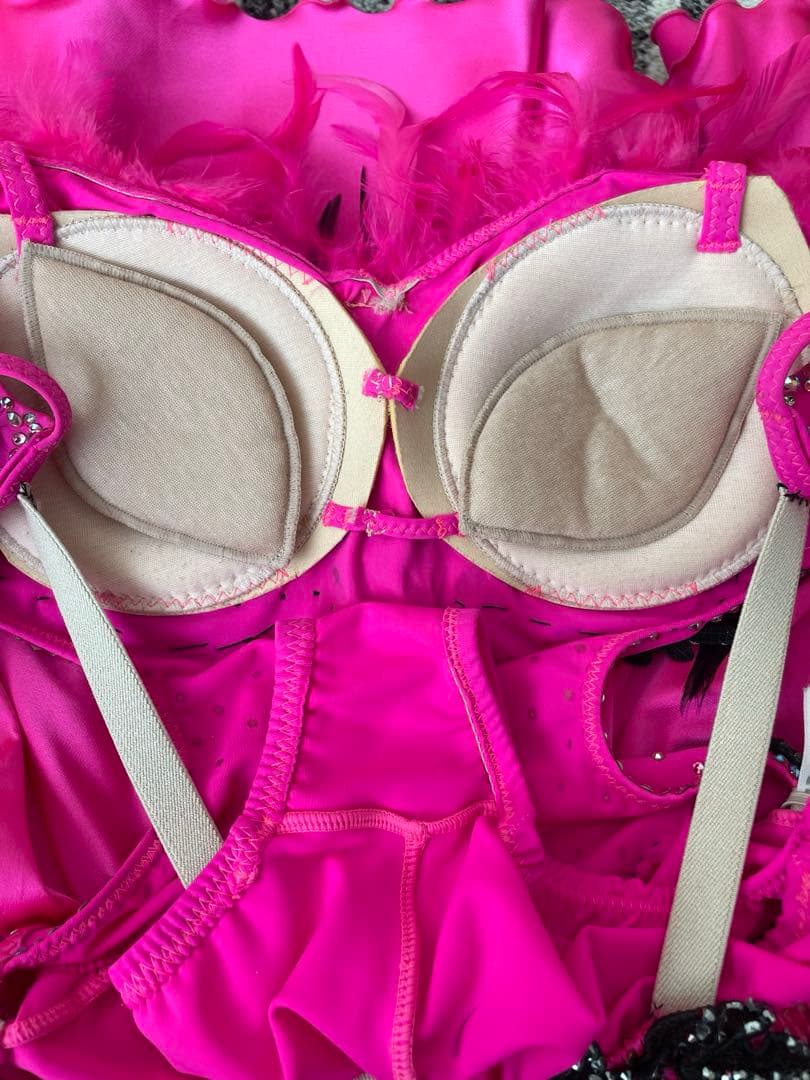 社交ダンス【TAKADANCE】ラテンドレス　タカダンドレス　ピンク