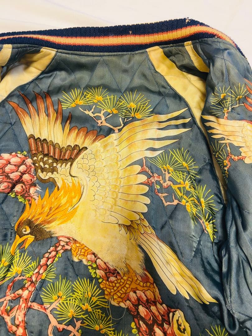 最終価格！！テーラー東洋スカジャンMサイズ 黒別珍 鷲プリント