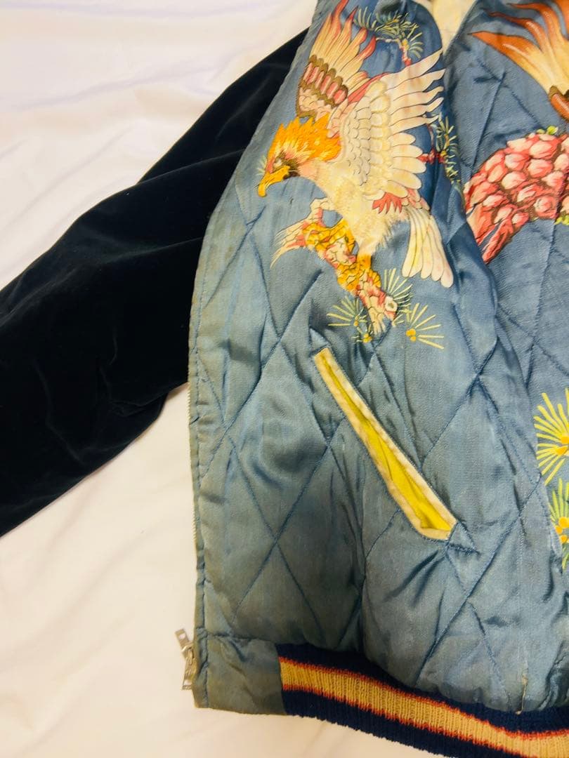 最終価格！！テーラー東洋スカジャンMサイズ 黒別珍 鷲プリント