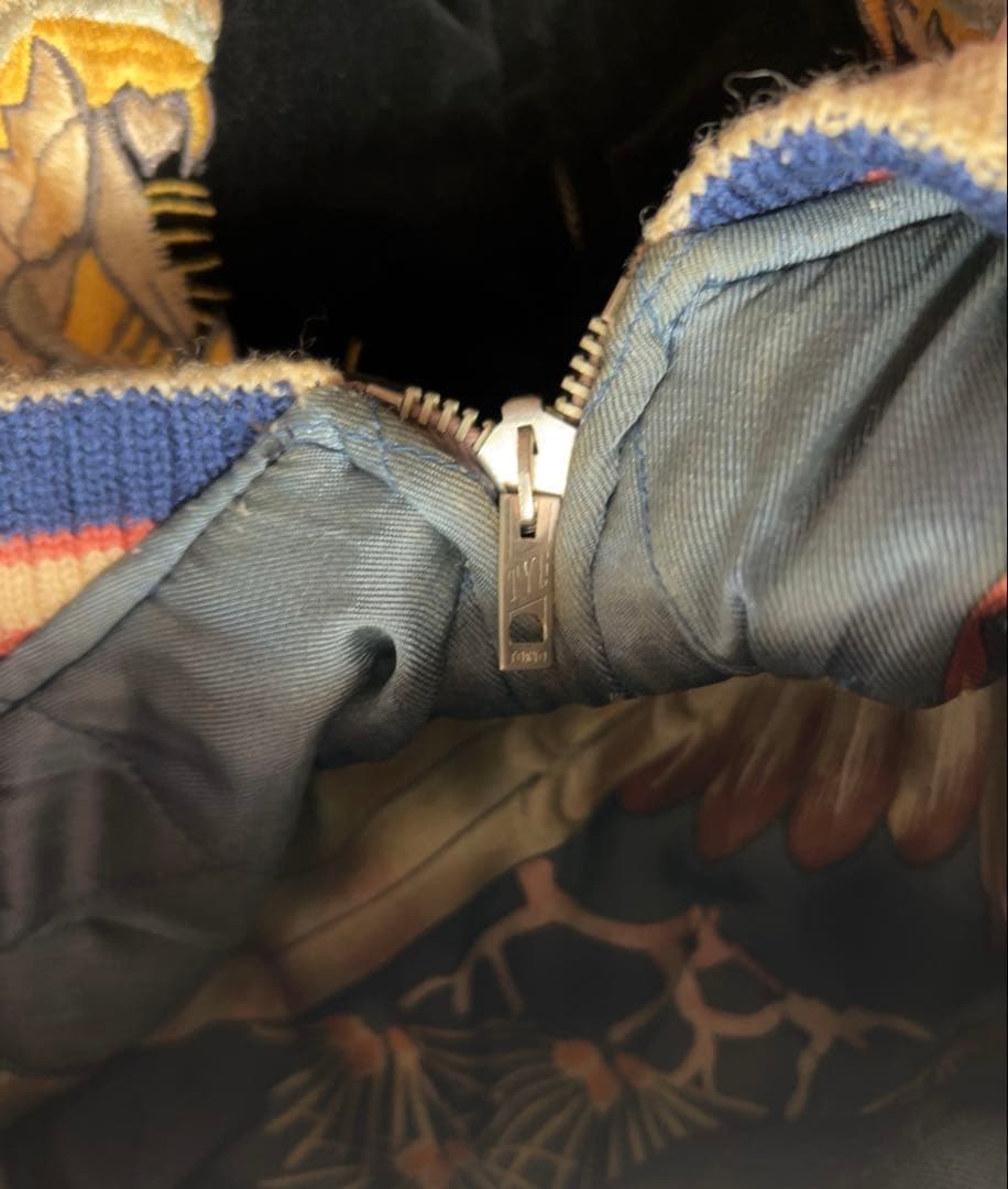 最終価格！！テーラー東洋スカジャンMサイズ 黒別珍 鷲プリント