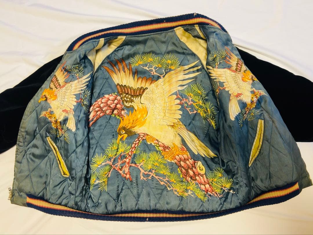 最終価格！！テーラー東洋スカジャンMサイズ 黒別珍 鷲プリント