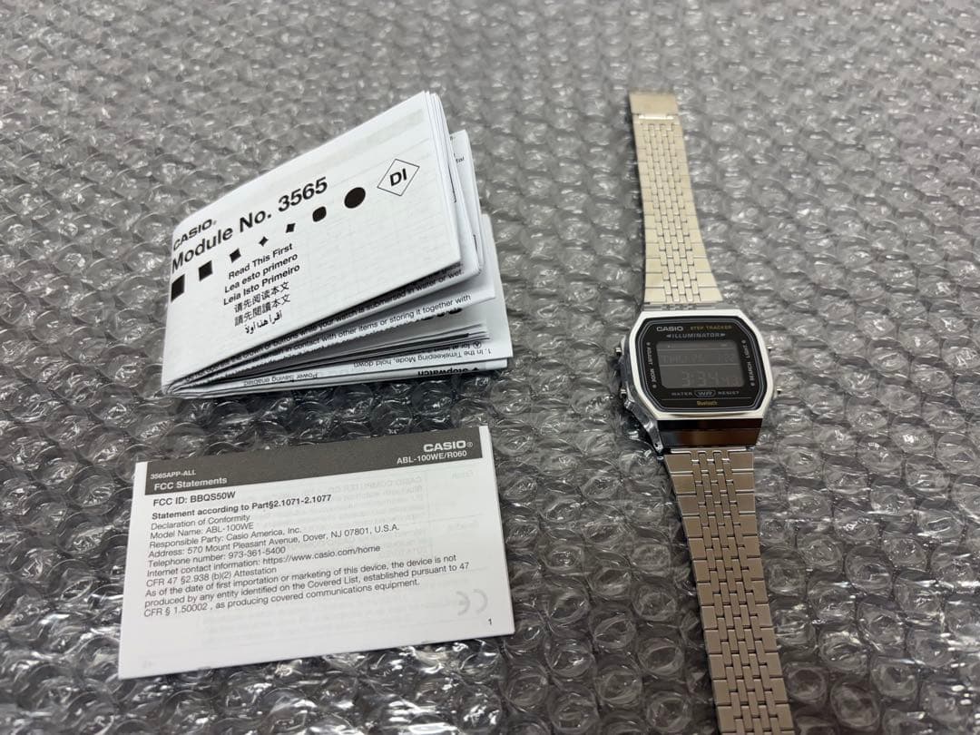 新品未使用 チプカシ 最上位モデル Bluetooth チープカシオ 3565