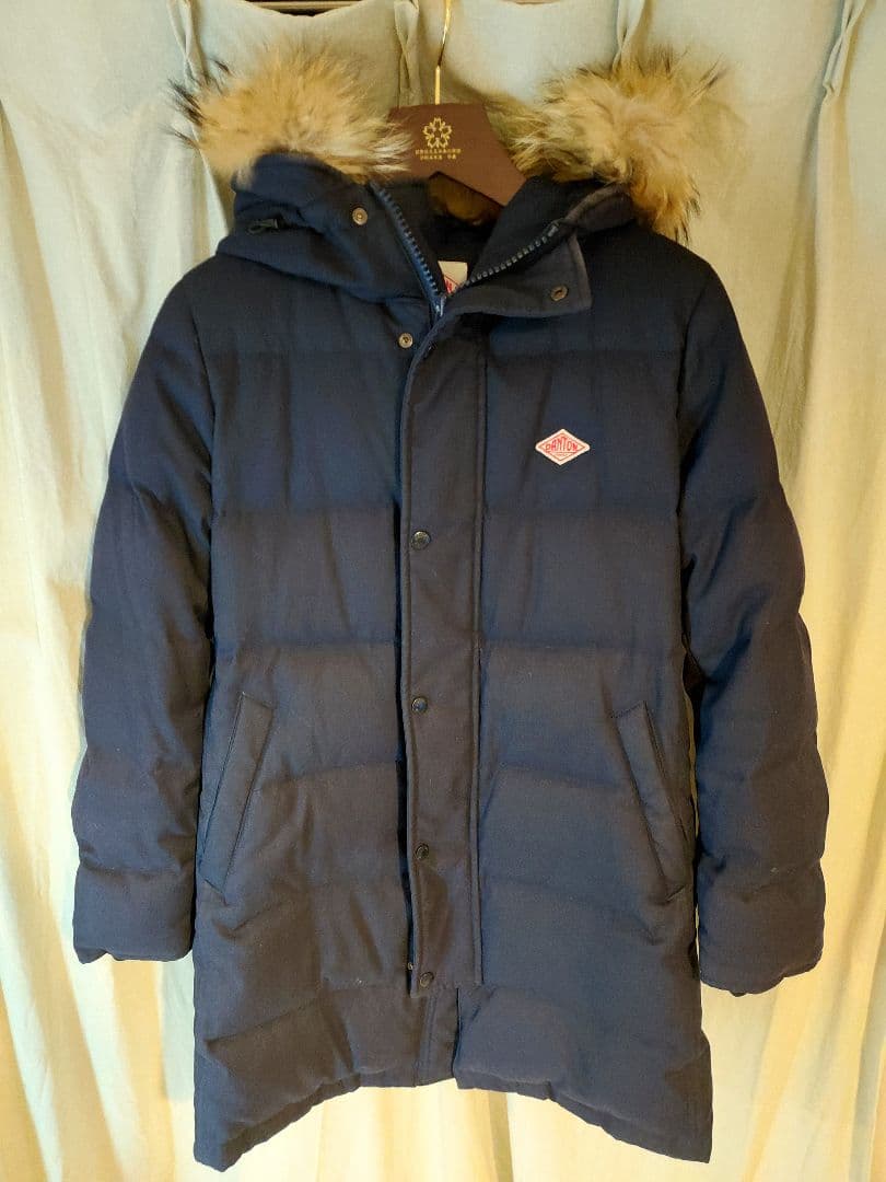 DANTON BEAMSネイビー ダウンジャケット