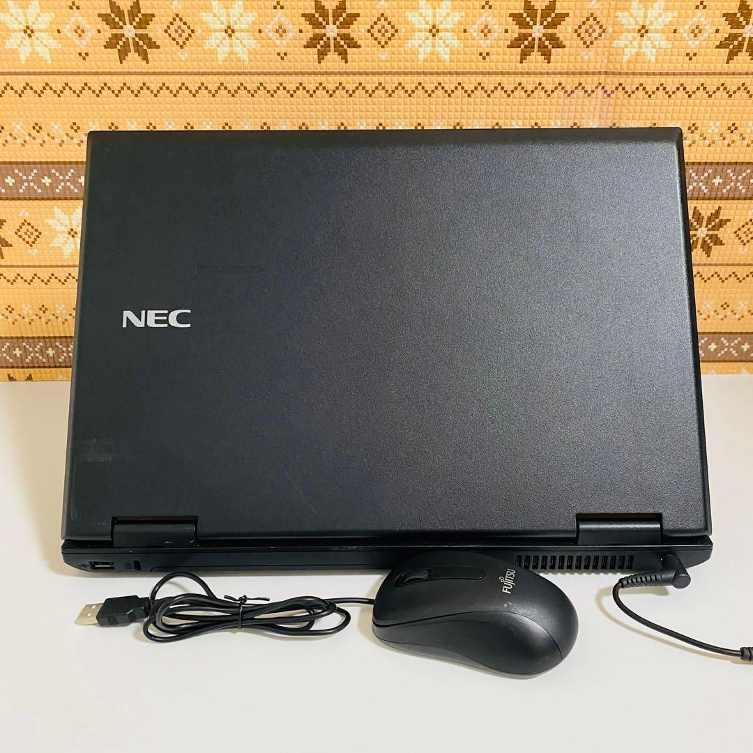 Y963 NECノートパソコンSSDサクサク動く Windows11オフィス付き