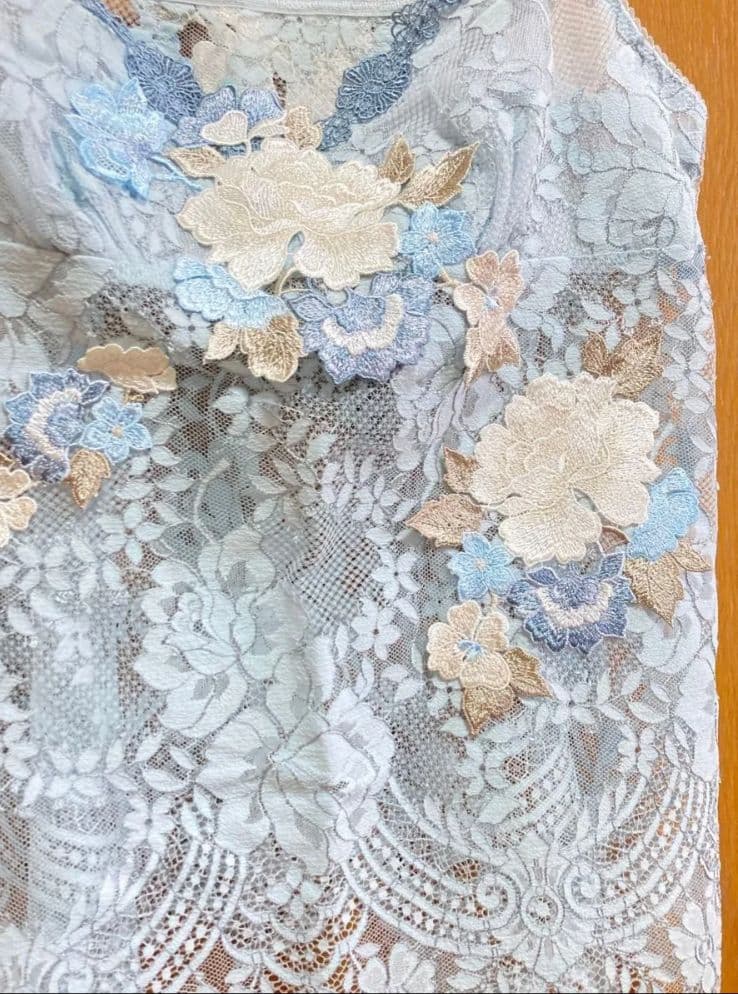 ワコール サルート店舗限定59G フォークロア キャミソールL SX 新品